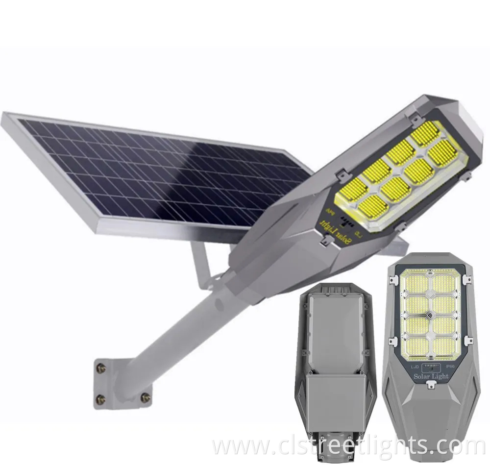 China Solar Manufacturer 2000/1000/800/600/500W/400/300/200/100W LED Sensor IP66 Street Outdoor All in One Camera ABS COB Wall Flood Garden Road Battery Light